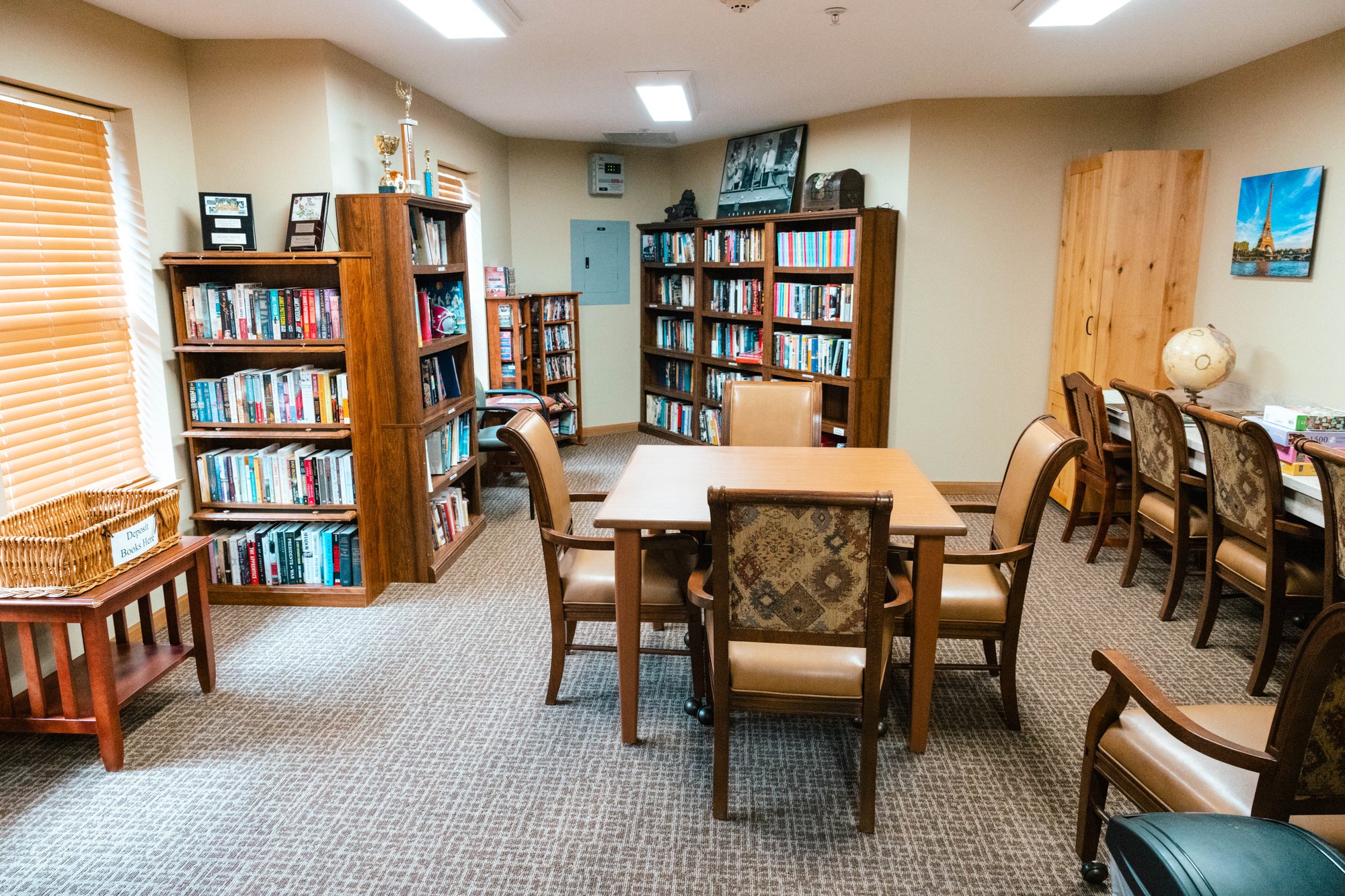 Library at The Springs at Whitefish