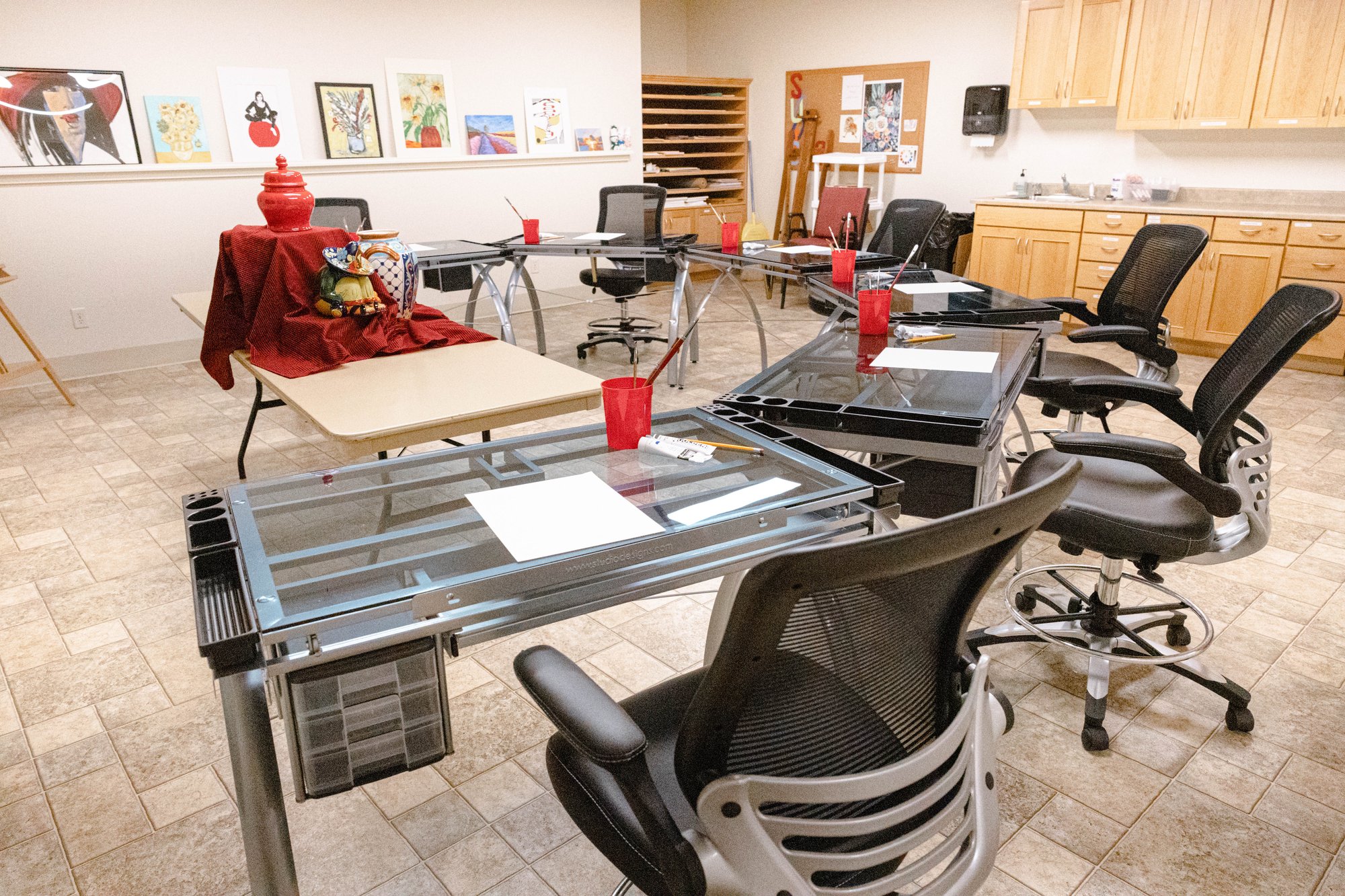 Art studio at The Springs at Veranda Park