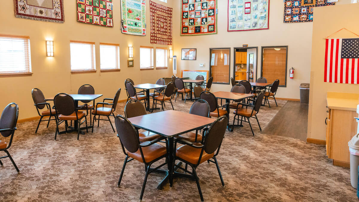 Club house at the Missoula community