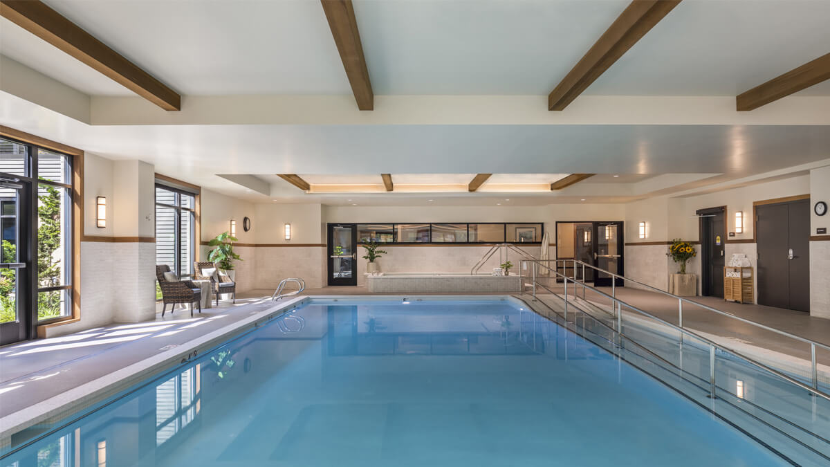Indoor heated pool