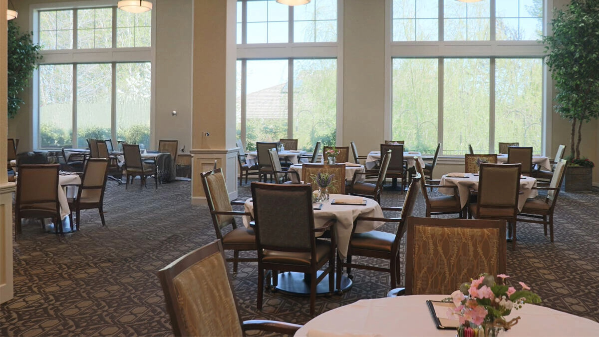 Dining room at The Springs at Anna Maria