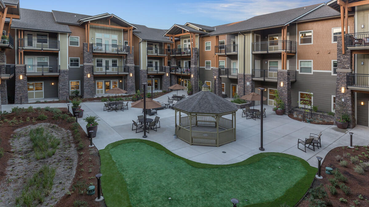 Greer Gardens  Courtyard