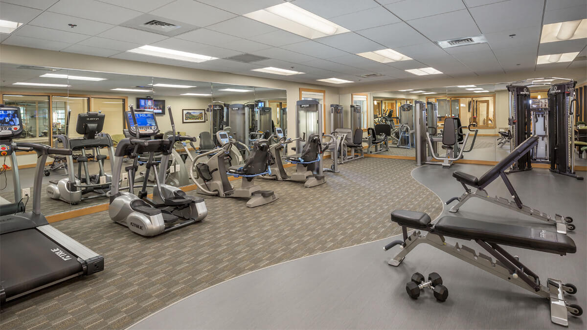 Greer Gardens fitness center