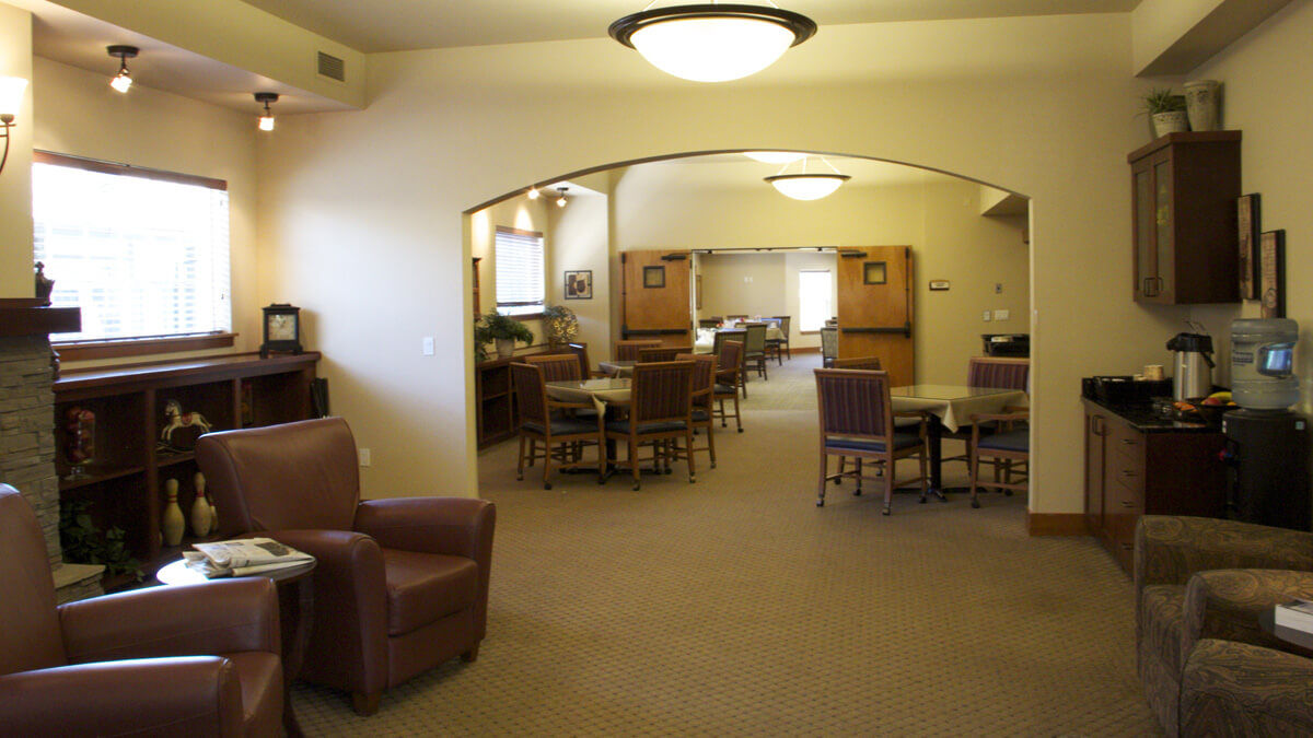 Common area at Mill Creek community