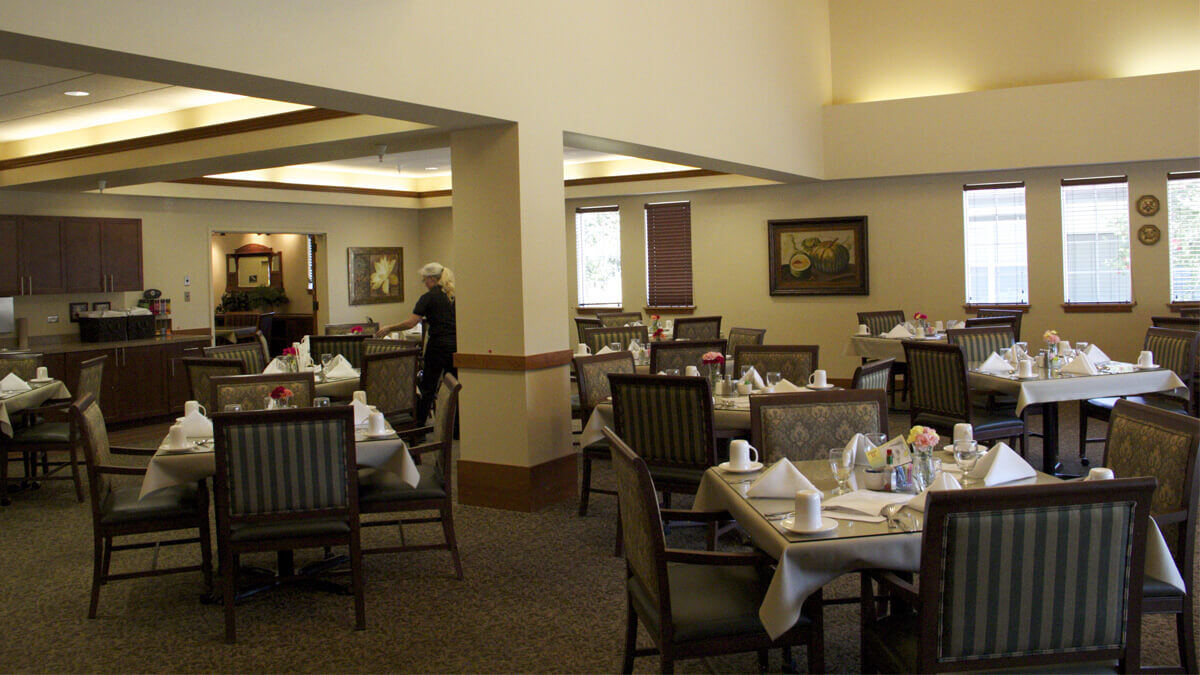 Mill Creek community dining room