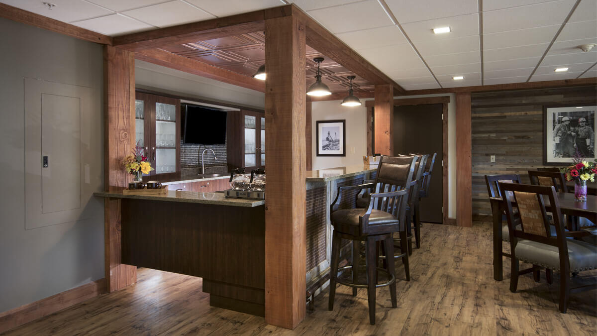Pub inside the Butte community